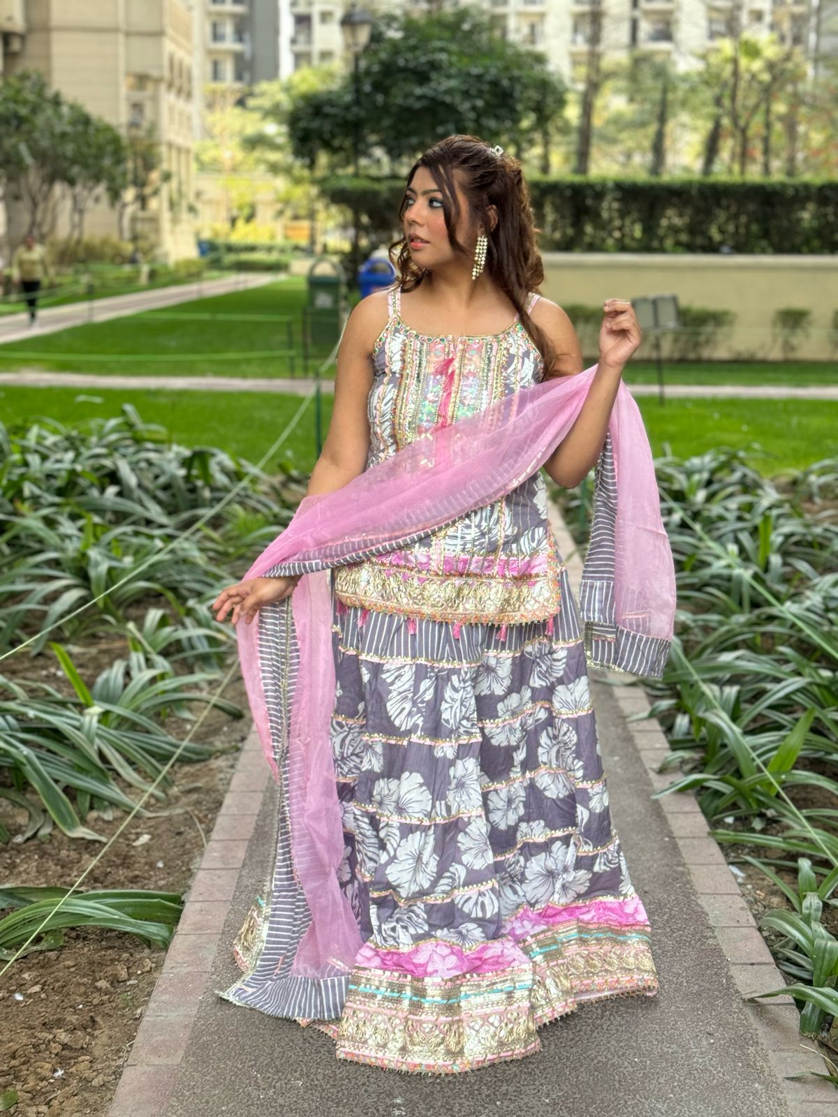 Rajasthani Sharara 3 piece set